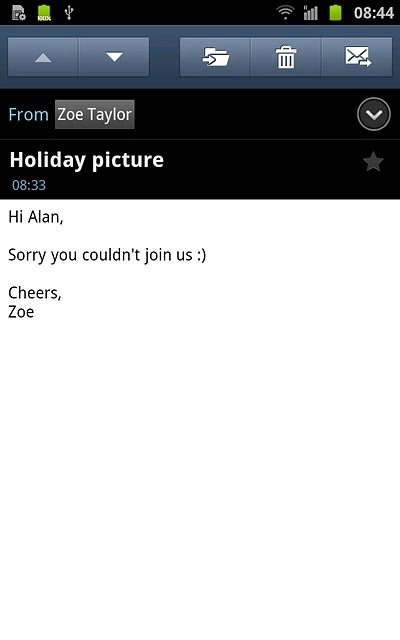 Press the delete icon.
