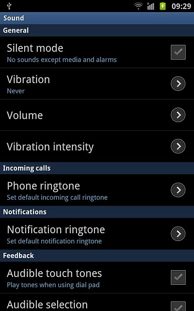 Press Phone ringtone.