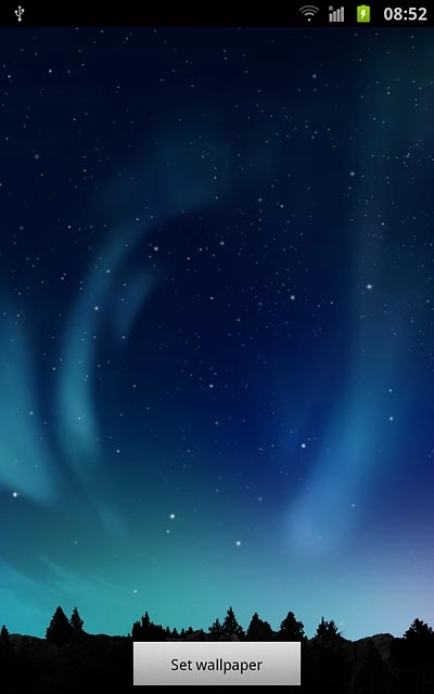 Press Set wallpaper.