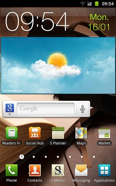 The Wi-Fi icon shows that your phone is connected to a Wi-Fi network.Further information:Connect to Wi-Fi network