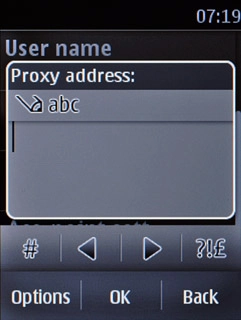Key in 10.202.2.60 and press OK.