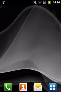 The silent mode icon shows that all sound signals are turned off.Further information:Turn silent mode on or off