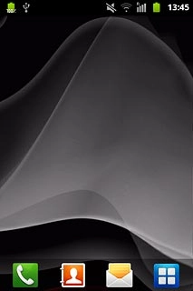 The battery icon shows the remaining battery power. The bigger the coloured section of the icon, the more power.Further information: Charge the battery