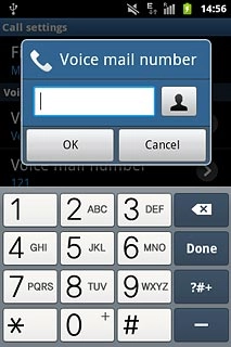 Key in +61414121121 and press OK.