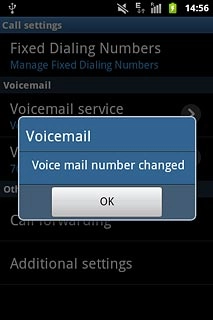 Press OK to confirm.
