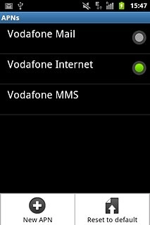 Press New APN.