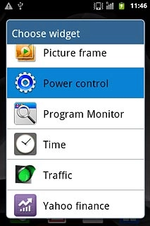 To remove a display shortcut:Press and hold the required shortcut.