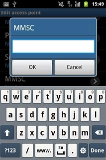 Key in http://pxt.vodafone.net.au/pxtsend and press OK.