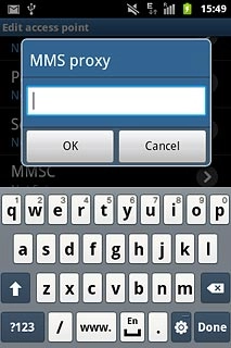 Key in 10.202.002.060 and press OK.