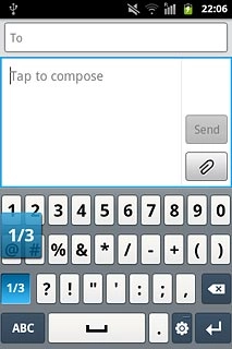 Press 1/3 to see more symbols.