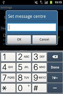 Key in +61415011501 and press OK.