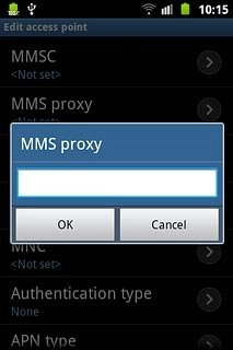 Key in 10.202.002.060 and press OK.