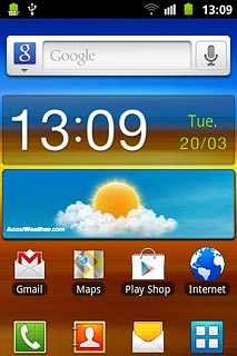 Press the phone icon.