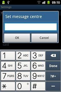 Key in +61415011501 and press OK.