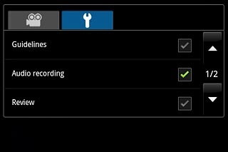 Press the second tab.