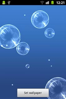 Press Set wallpaper.