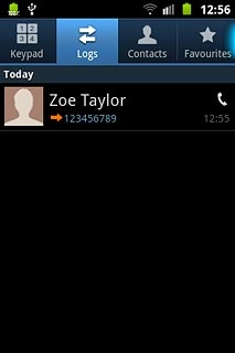 Press the required number.