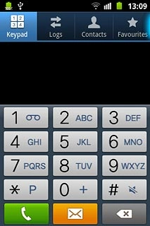 Press and hold the required number key until the number is called.