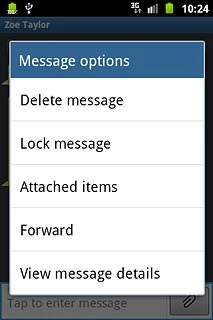 Press Forward.Key in the first letters of the required contact.Matching contacts are displayed.