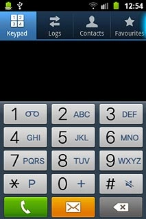 Press the Keypad tab.Key in #31# followed by the number you want to call.