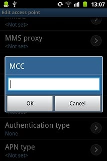 Key in 505 and press OK.