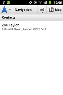 Press the required contact.