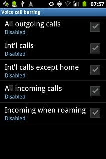 All incoming calls