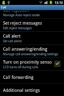 Press Additional settings.