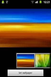 Press Set wallpaper.