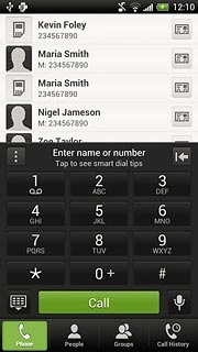 Press and hold 1 to call voicemail.
