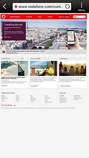 Press the address bar.