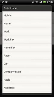 Press the required number type.