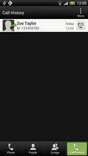 Press the required number.