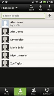 You can add more information to the contact. The following steps show two examples.Press the required contact.Choose one of the following options:Assign picture, go to 7a.Assign ring tone, go to 7b.