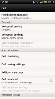 Press Additional settings.