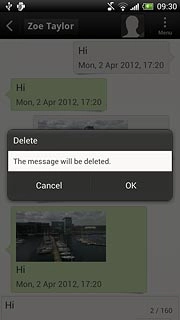 Press OK to confirm.
