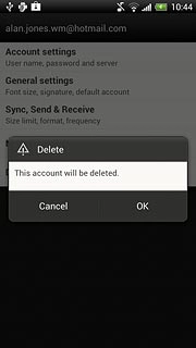 Press OK to confirm.