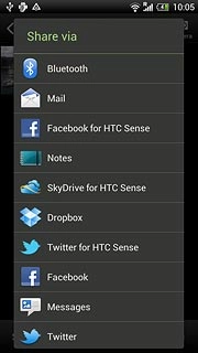 Press one of the following options:Facebook, go to 3a.