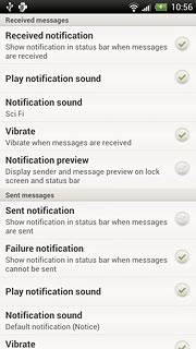 Press Play notification sound to turn on the function.