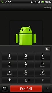 Press End Call to end the call.