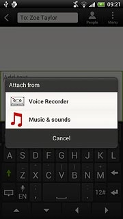 Press Music & sounds.