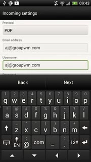 Press the field below Protocol.