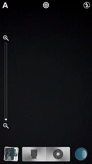 Press the scene mode icon.