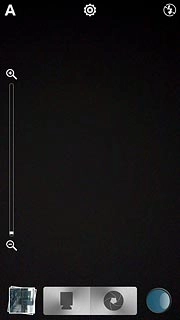 To zoom in or out:Press and drag the indicator to the required position to zoom in or out.