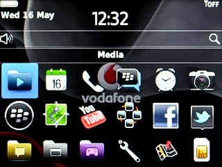 Scroll to Media and press the Navigation key.
