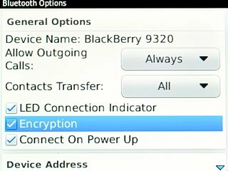 When the box next to the menu item is ticked (V), the function is turned on.