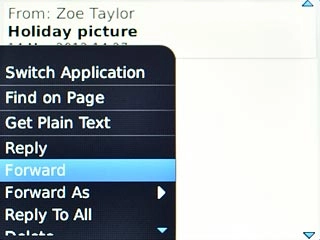 Scroll to Forward and press the Navigation key.Key in the first letters of the required contact.Matching contacts are displayed.