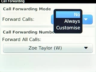 Scroll to No and press the Navigation key.