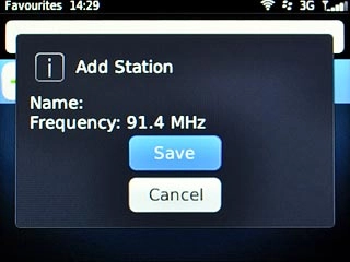 Scroll to Save and press the Navigation key.