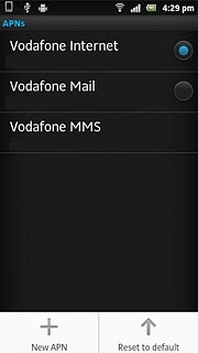 Press New APN.